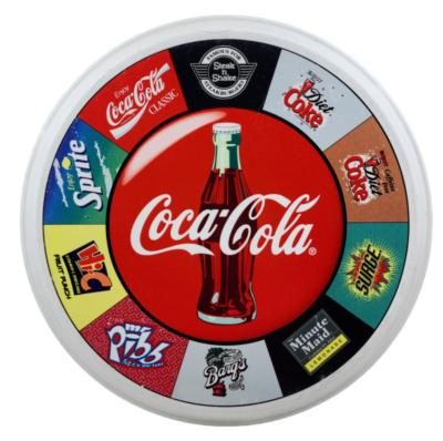Steak 'n Shake Coca-Cola Coke Surge 16-inch Advertising Waiter