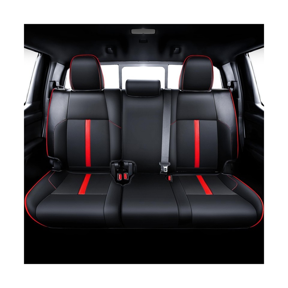 Leather Seat Covers Custom Fit for 2024 2025 Gen 4th Double Cab