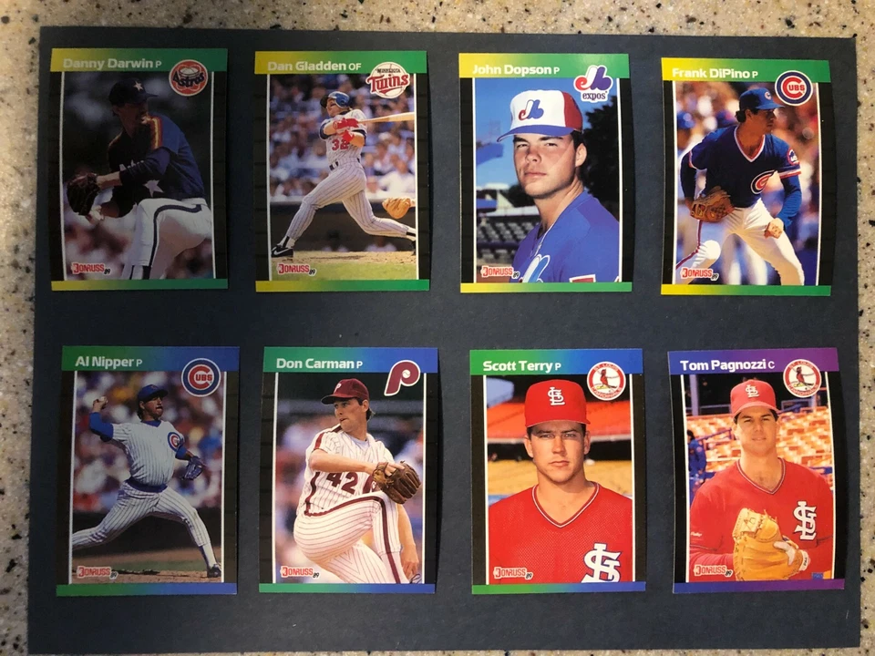 1989 DONRUSS BASEBALL CARDS YOU CHOOSE 367-629 MLB CARD FREE SHIPPING VINTAGE - Image 3 of 4