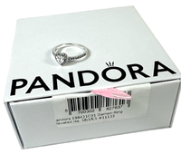 Pandora Schmuck Damen Ring Gr.58 18,5Mm 925 Silber Elevated Heart 198421C01 Neu