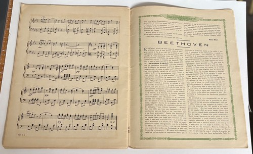 HAVANNA KUBA 1925 MUSICA MAGAZIN~SCHWARZHAAR KUBANISCHE SCHÖNHEIT~DEKO COVER~NOTEN - Bild 9 von 10