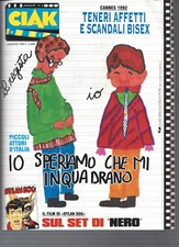 CIAK SI GIRA N.5 MAG 1992 ANNO 8 CINEMA E FILM RIVISTA ITA CON CARD AC11 84221