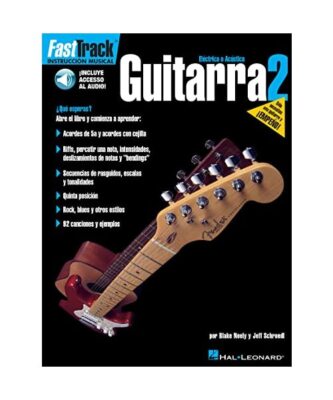 Fasttrack Guitar Method - Spanish Edition - Book 2 (Book/Online Audio), Jeff Sch