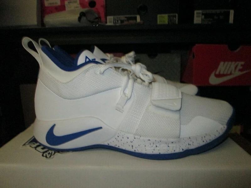 NIKE PG 2.5 UNIVERSITY OF KENTUCKY UK PE PLAYER EXCLUSIVE SZ 11.5 WHITE BLUE NEW