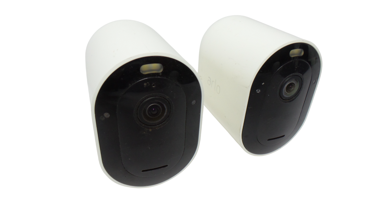 Lot of 2 Arlo Pro 3 VMC4040P Wireless Security Cameras with Battery - Free Shipping Included
