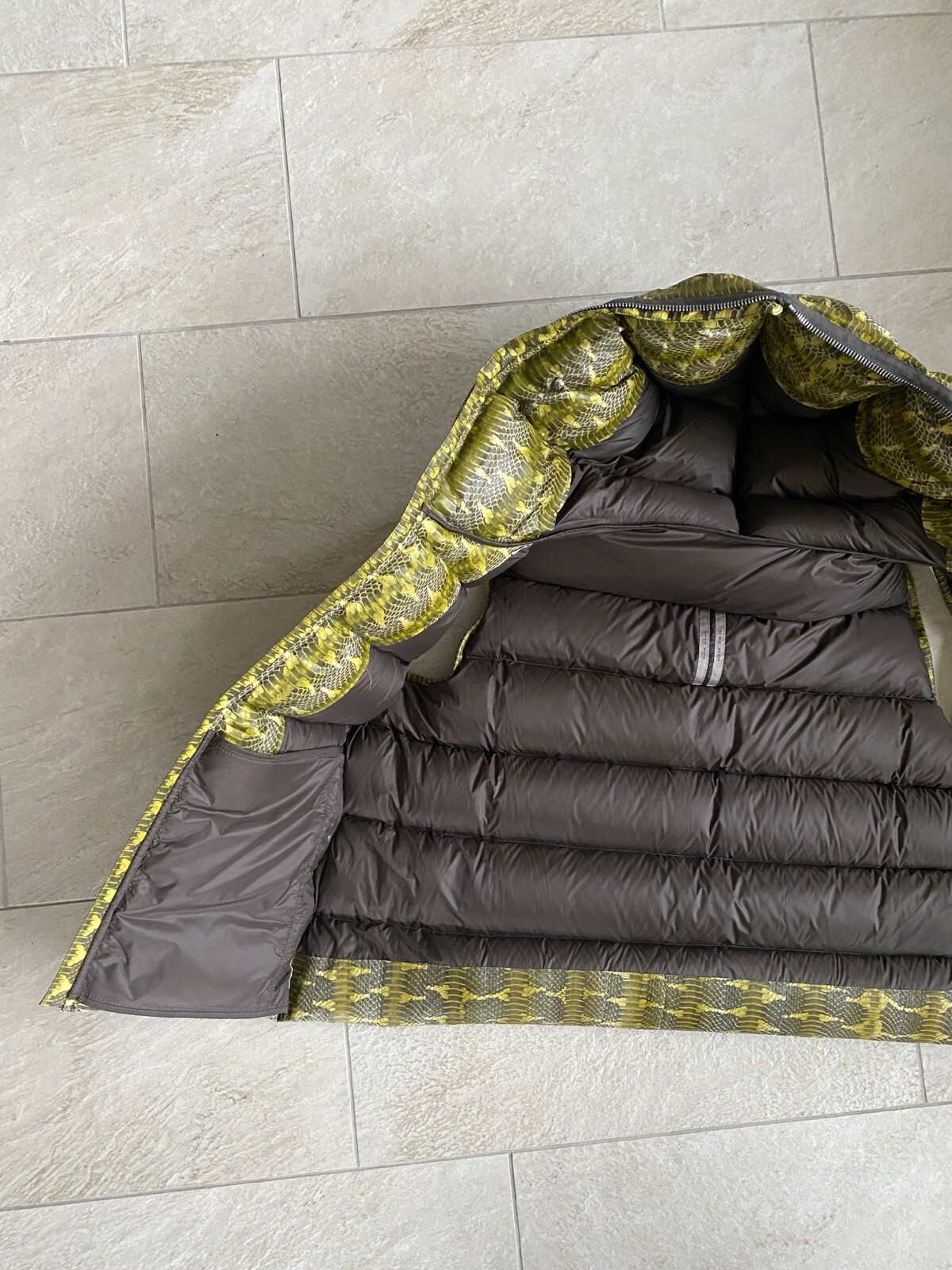 Rick Owens FW23 SEALED VEST PYTHON SNAKESKIN size… - image 13