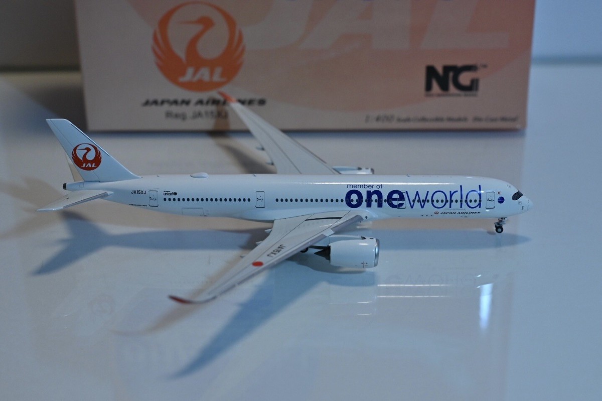 NG Models 日本航空 JAL 1:400 A350-900 JA15XJ Japan Airlines Airbus A350-900 JA15XJ One World NG Model