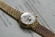 Patek Philippe Ref. 3970J Chronograph perpetual calendar YG Circa 1992 3