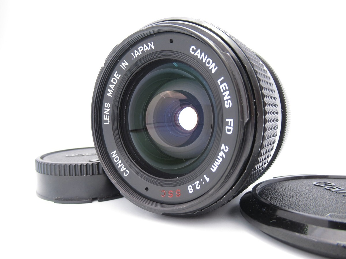 FD 24mm Canon Lens f2.8 S.S.C. Wide Angle Prime F2.8 3D キャノン