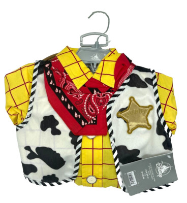 Disney Store Toy Story Sheriff Woody Costume Outfit Set Baby US Size 12-18 Month