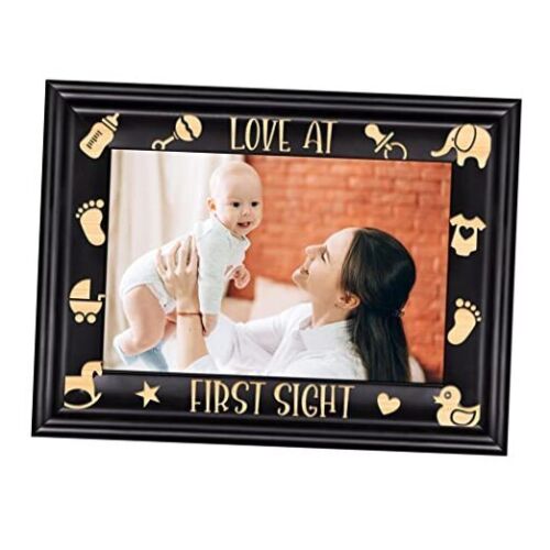 Mothers Day Gifts for Mom Grandma Women First Wood - Love at first sight