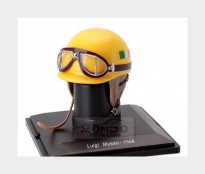 1:5 EDICOLA Helmet F1 Casco Luigi Musso Dino 246 Team Ferrari 1958 HELFE60 Model