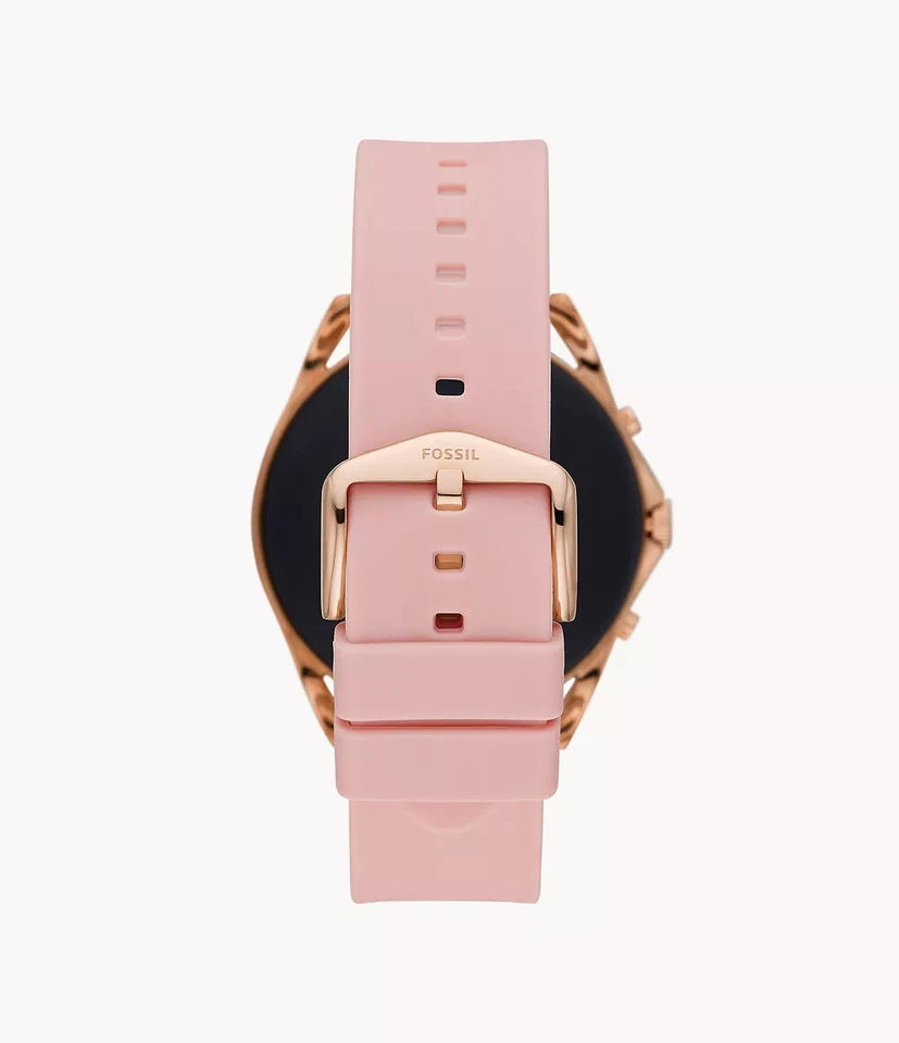 Nuevo Reloj Inteligente Fossil Gen 5 LTE 45mm Caja Acero Inoxidable Banda Rubor FTW60751 Foto 3 de 4