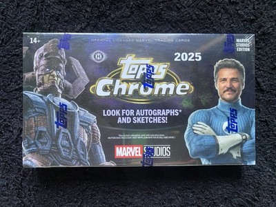 Topps Chrome Marvel Studios Hobby Box 2025
