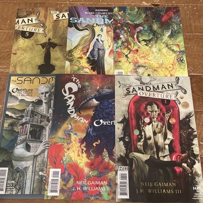 DC Comics - Vertigo - The Sandman Overture #1-5 Complete Series - 2013 Set