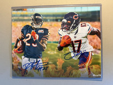Devin Hester and Jakeem Grant Chicago Bears Signed 11X14 Photo