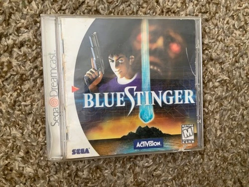 Blue Stinger, box and manual only sega Dreamcast