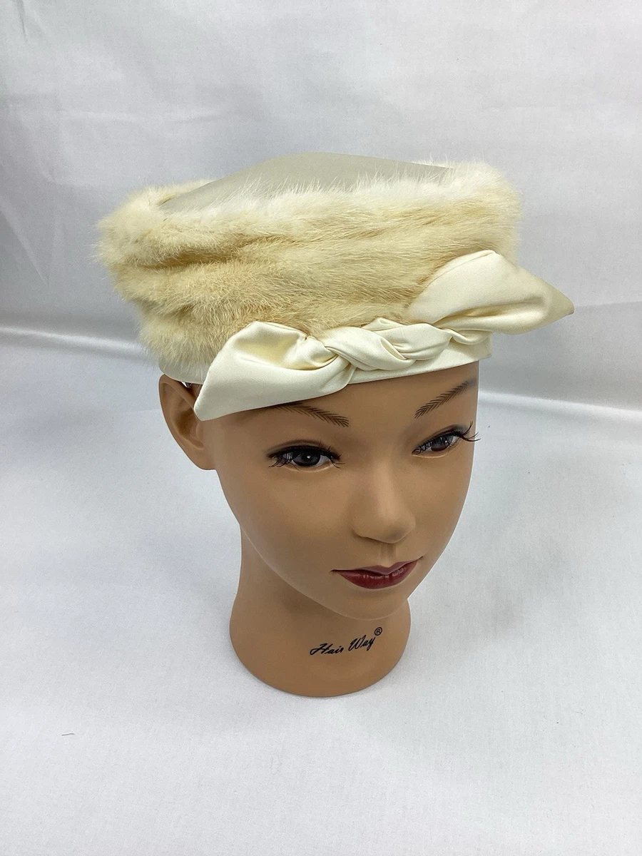 Faux Fur Pillbox 1960s Vintage Hats for Women for sale | eBay display picture 2
