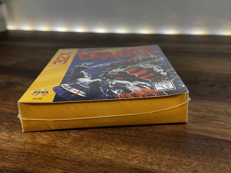 Cosmic Carnage (Sega Genesis 32X, 1994) Brand New Factory Sealed Nice! - Image 4 of 4