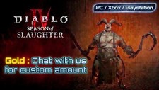 💥Diablo 4💥SEASON 12🔥Season of Slaughter🔥✨100M- 50 BILLION ✨LOW PRICED GOLD