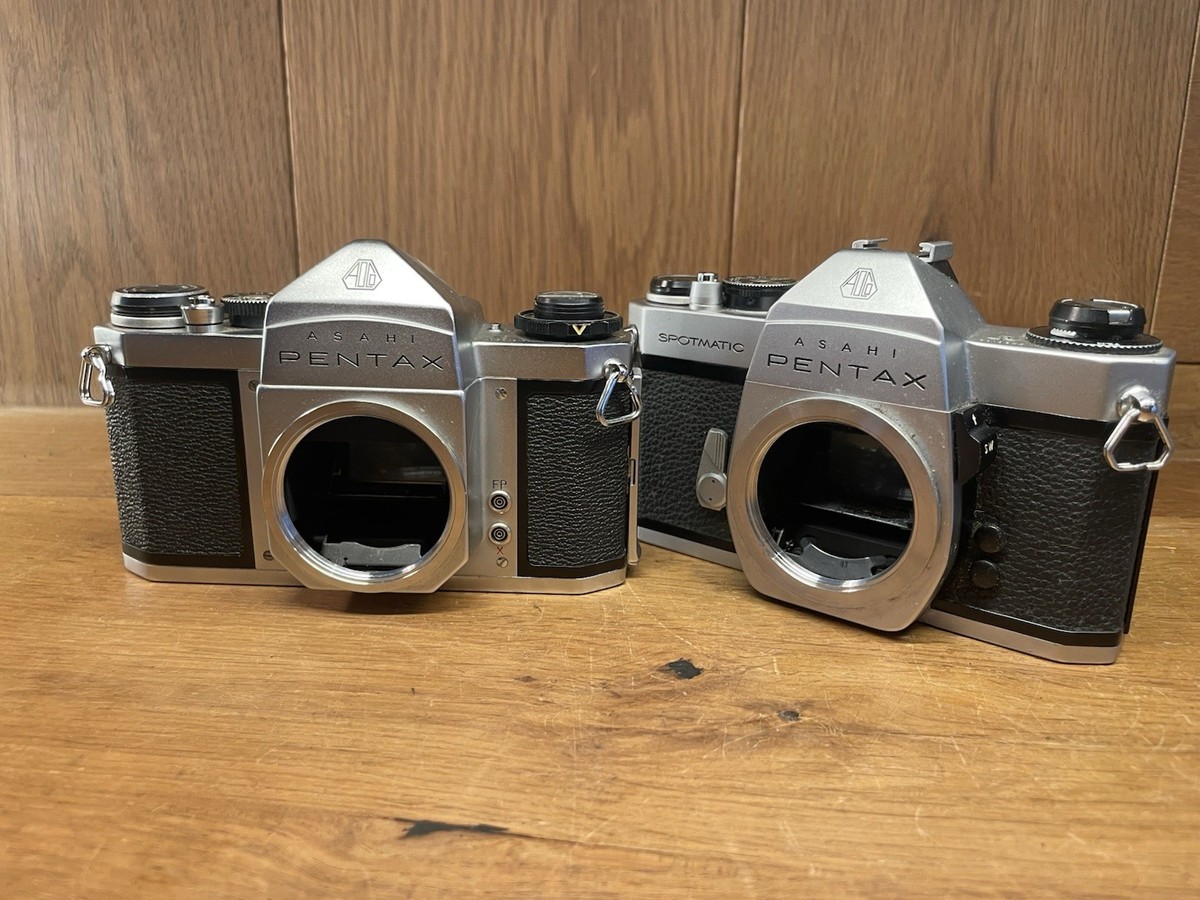 For Parts* Pentax SV & Pentax SP II SPII Film Camera From Japan
