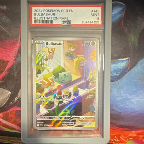 Bulbasaur graded PSA 9 for sale on eBay