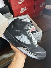 Nike Air Jordan 5 Retro OG Black Metallic Reimagined HF3975-001 Men s Size 10