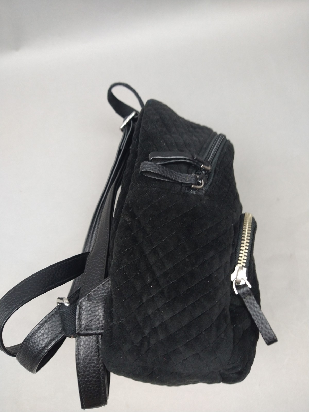 Vera Bradley Solid Black Mini Small Backpack Micr… - image 3