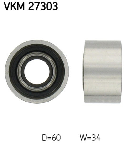 Skf Umlenkrolle Zahnriemen Vkm 27303 FüR Rover 45 Landrover Freelander Mg L314 1-image
