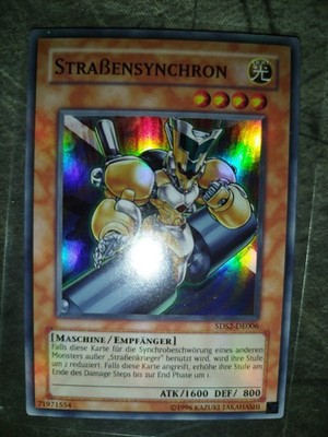 Yu-Gi-Oh! Straßensynchron Super Rare Empfänger 5DS2-DE006 Near Mint 