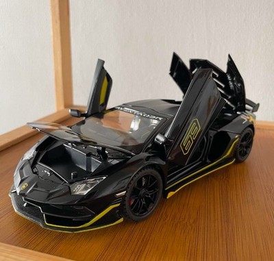 1:24 Lamborghini Aventador SVJ63 Die-Cast Model Car Alloy Supercar Collectible