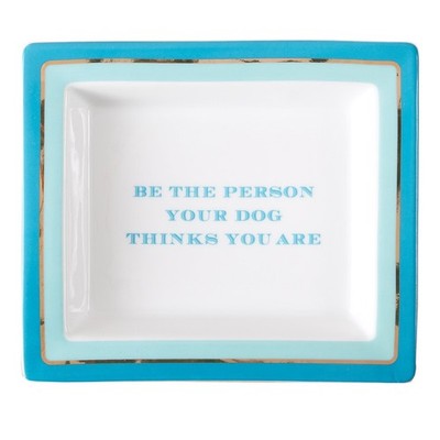 's Company Wise Sayings Desk Tray, ''Dog''