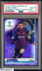 2018 Topps Chrome Lionel Messi Refractor /250