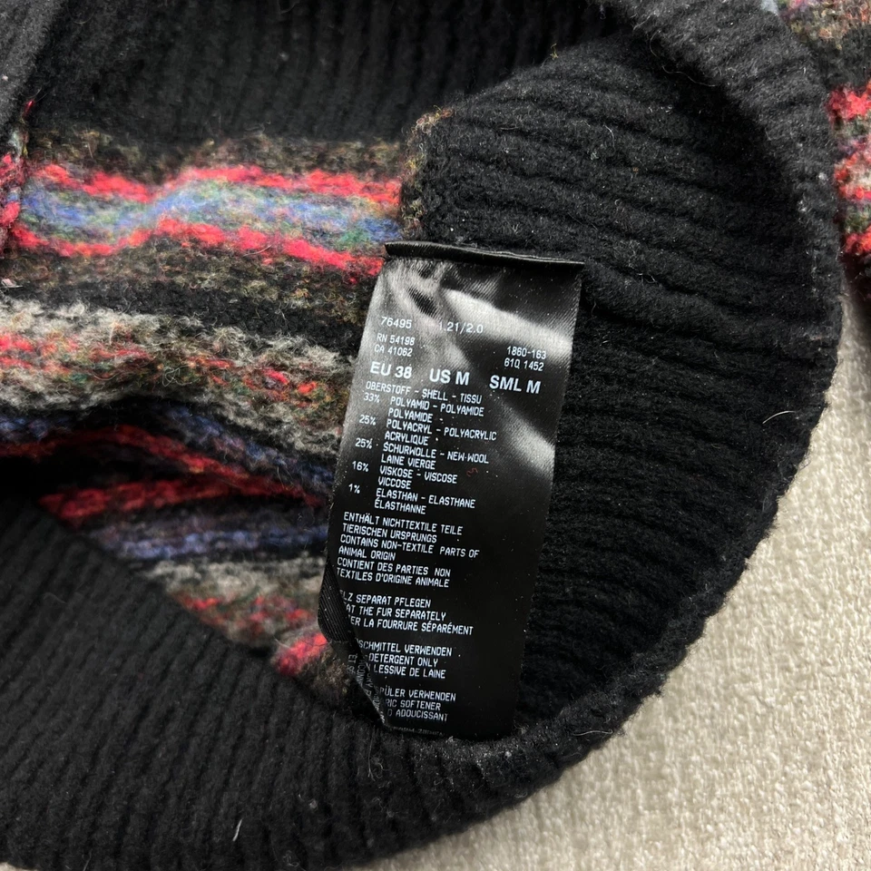 Chaqueta BOGNER Fire+Ice Tejida con Capucha Cremallera Lana Patrón Isla Justa Para Mujer Mediana Foto 3 de 4