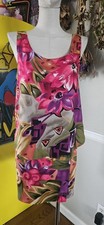 Vintage 1990s Colorful 2 Piece Skirt Set By You Basics Mkd Sz 13