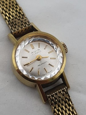 Alte AVIA Damenuhr, Mechanisch, Bj. 1960-1970, Swiss Made, 17 JEWELS, #51