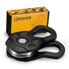  10T Winch Snatch Block, 22,000 lbs Towing Pulley Blocks for Synthetic Rope or 