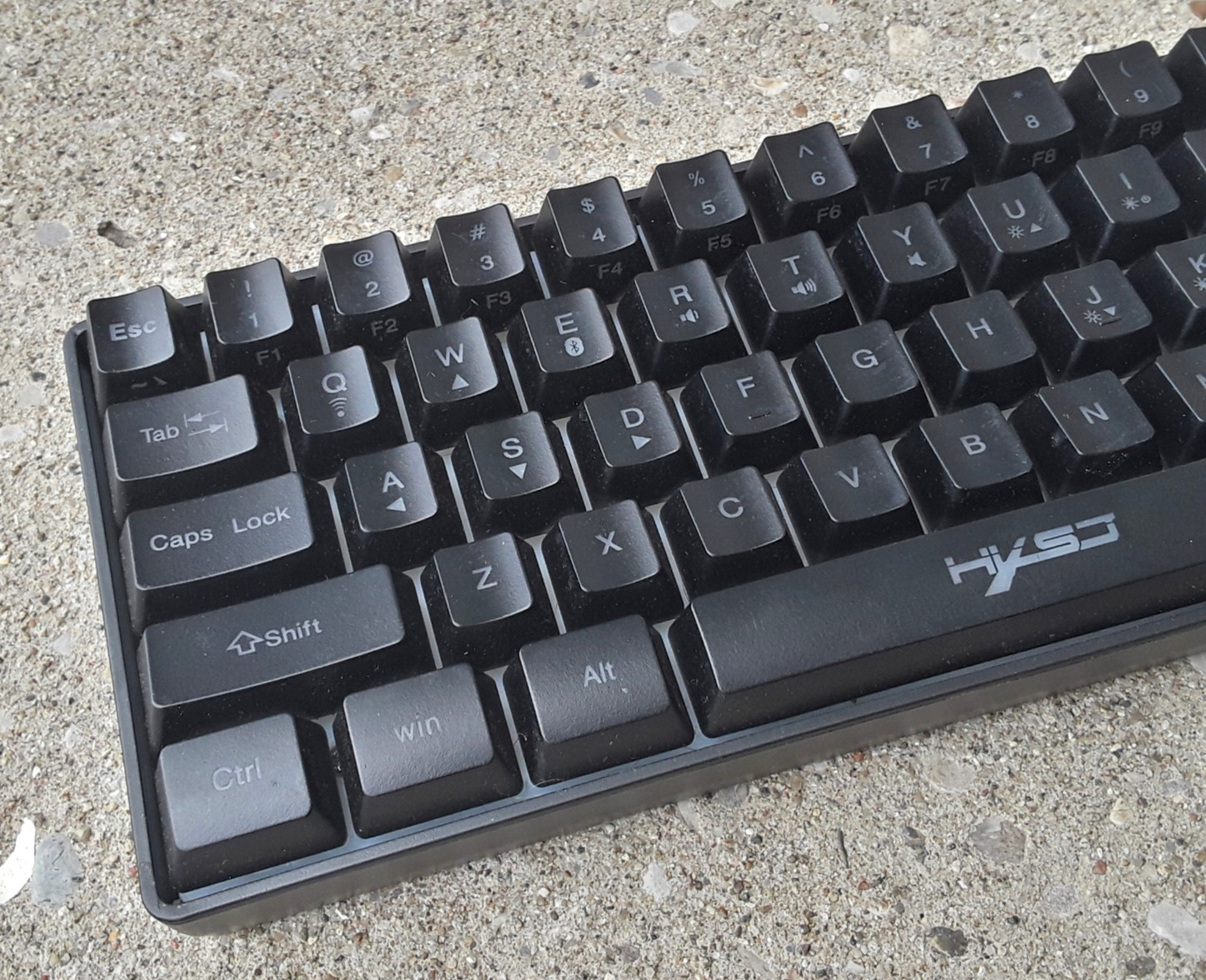 HXSJ L500 Gaming Keyboard Wireless USB Compact BT5.0 2.5G Dual Mode