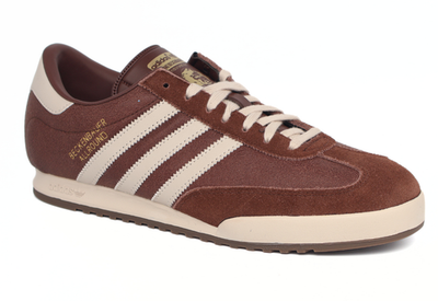 adidas Beckenbauer Brown Mens Shoes Trainers Uk Sizes 7 - 1 2