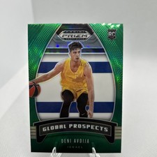 2020-21 Panini Prizm Draft Picks - Global Prospects Deni Avdija #100 Green Prizm