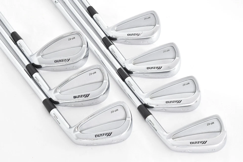 7Pcs MIZUNO MP-62 Iron set 4-5-6-7-8-9-P PW RH GS95 R300 Stiff Irons golf Club - Image 3 of 4
