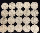 1943 Walking Liberty Half Dollar 50c 90% Silver 20 Coin Lot