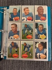 1960 Topps Football Complete Set (132/132). Higher Grade Collection of Cards