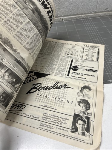 VINTAGE NEWSPAPER CITY OF KEW 125 YEARS SPECIAL SOUVENIR STILLWELL FORD 1985 - Bild 12 von 15