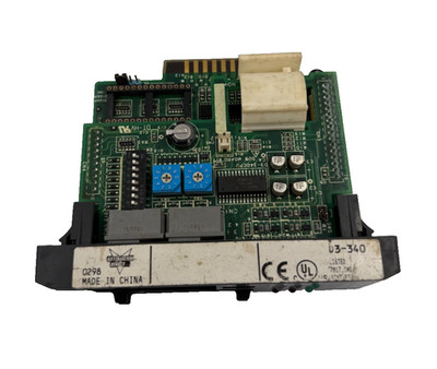 USED AUTOMATION DIRECT D3-340 CPU MODULE DL340 D3340