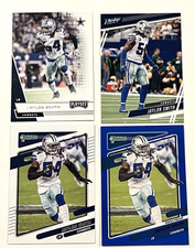 Jaylon Smith LOT (4) 2020-2021. BLUE Parallel & Base. COWBOYS LB from Notre Dame