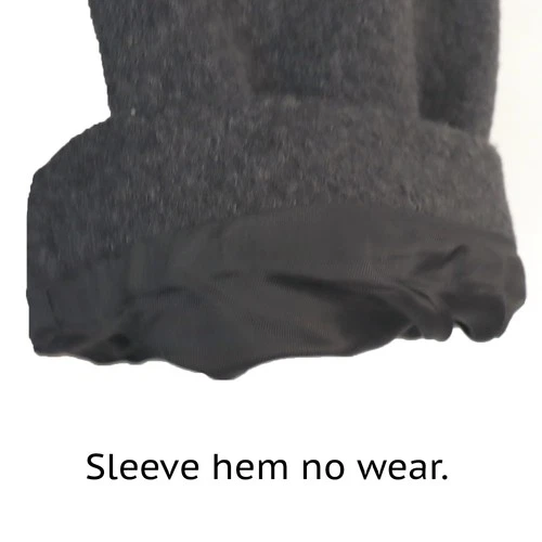 NWOT Mens Cashmere Blend Overcoat XS Dark Gray Coat Calvin Klein Studio Topcoat image 14