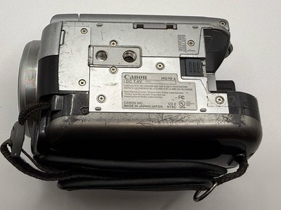 Canon HG10 HD HDD Camcorder 10x Zoom Tested Works Needs Battery | eBay
