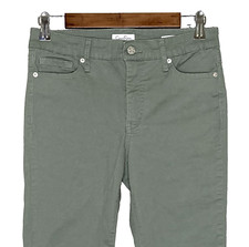 Jessica Simpson womens tummy slimming skinny ankle jeans size 4 stretch green