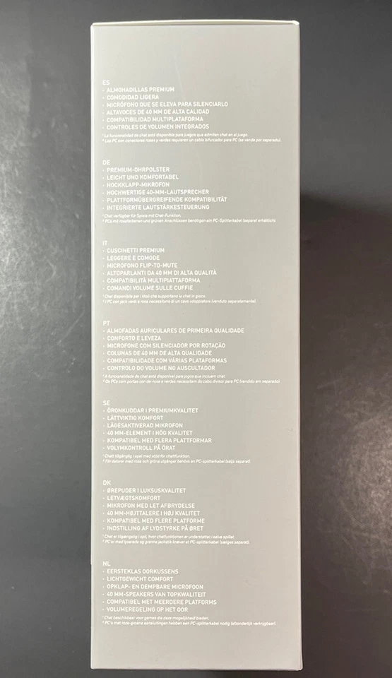 Turtle Beach Ear Force Recon 70 WIRED Gaming Headset [ Silver ] NEW - Image 4 of 4